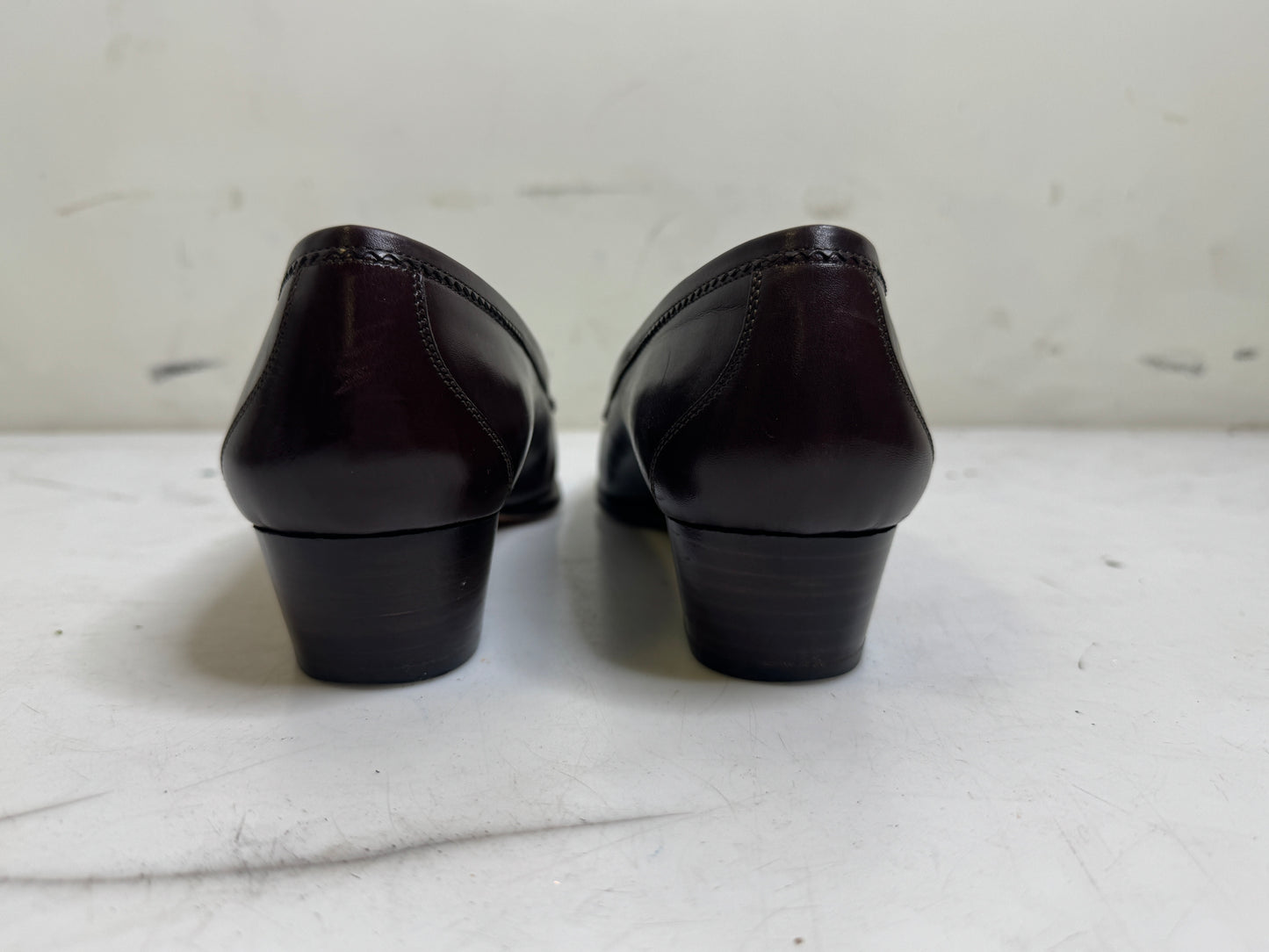 Gucci Brown Leather 70s Loafers