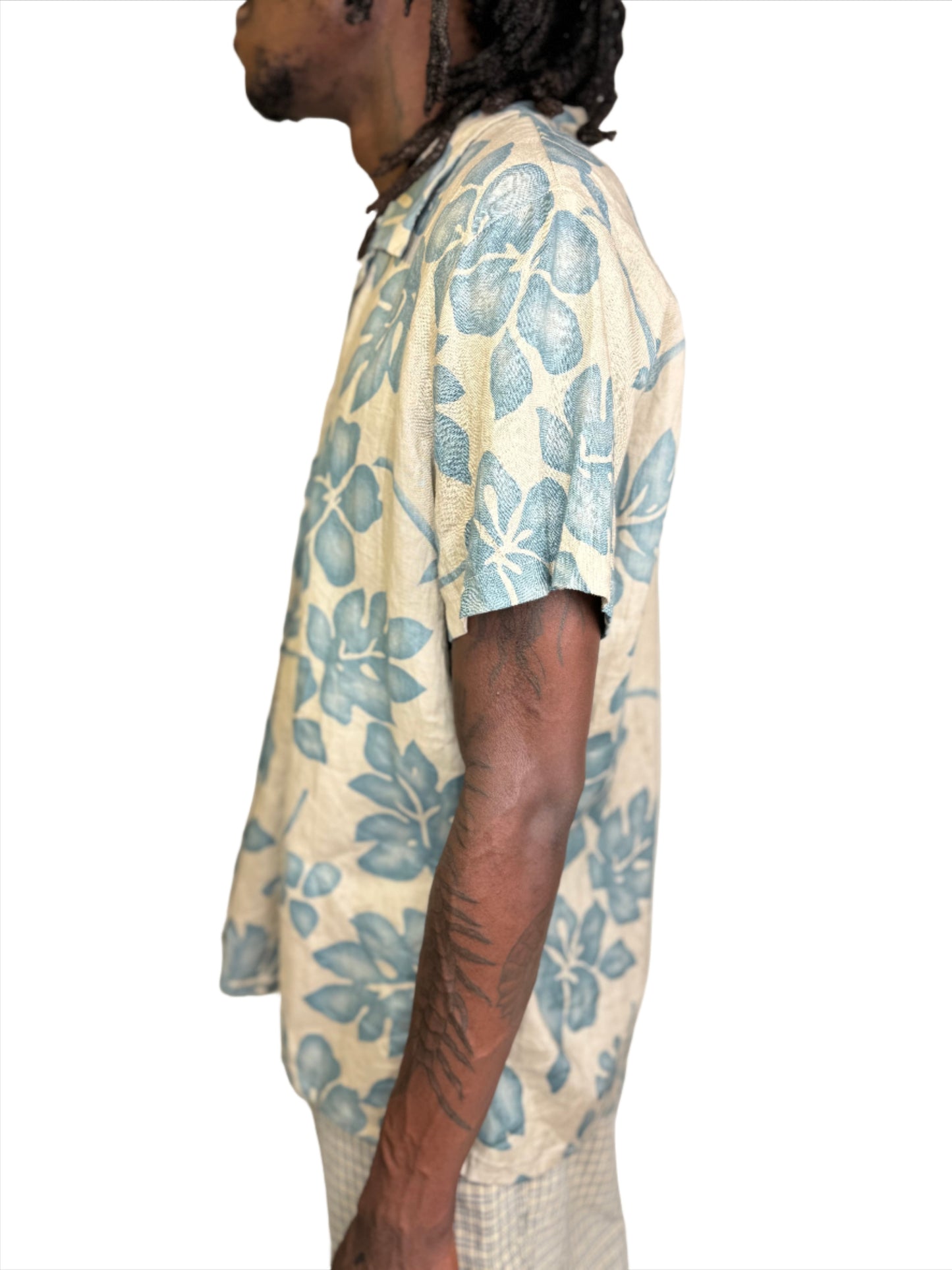 Spooner, Tropical Linen Shirt 1990s