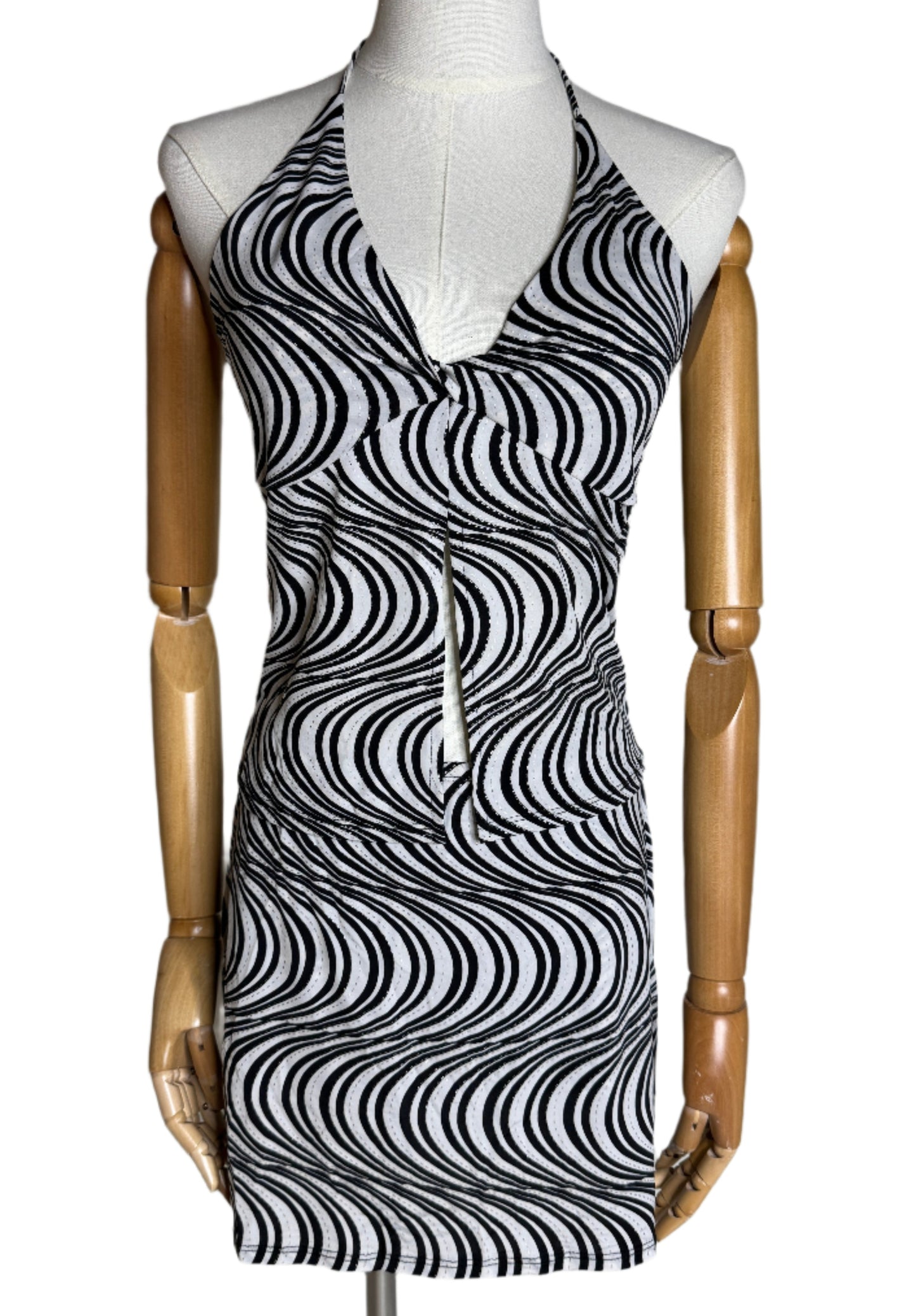 Black & White 1980s Disco Set