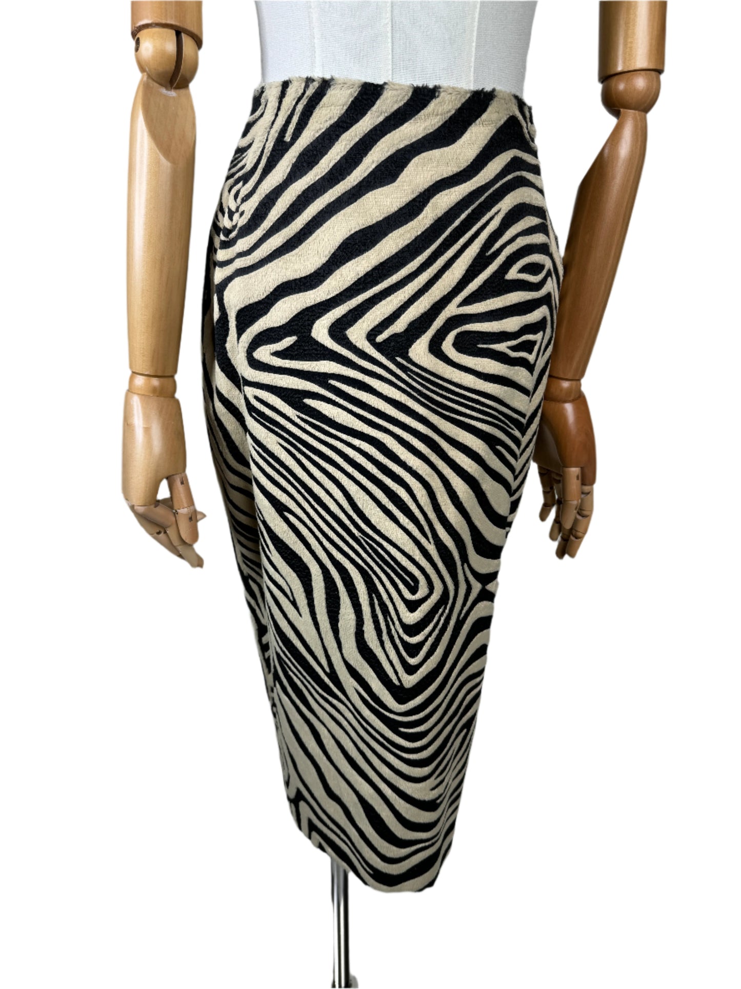 Martino Midali Zebra Skirt Set 1990s