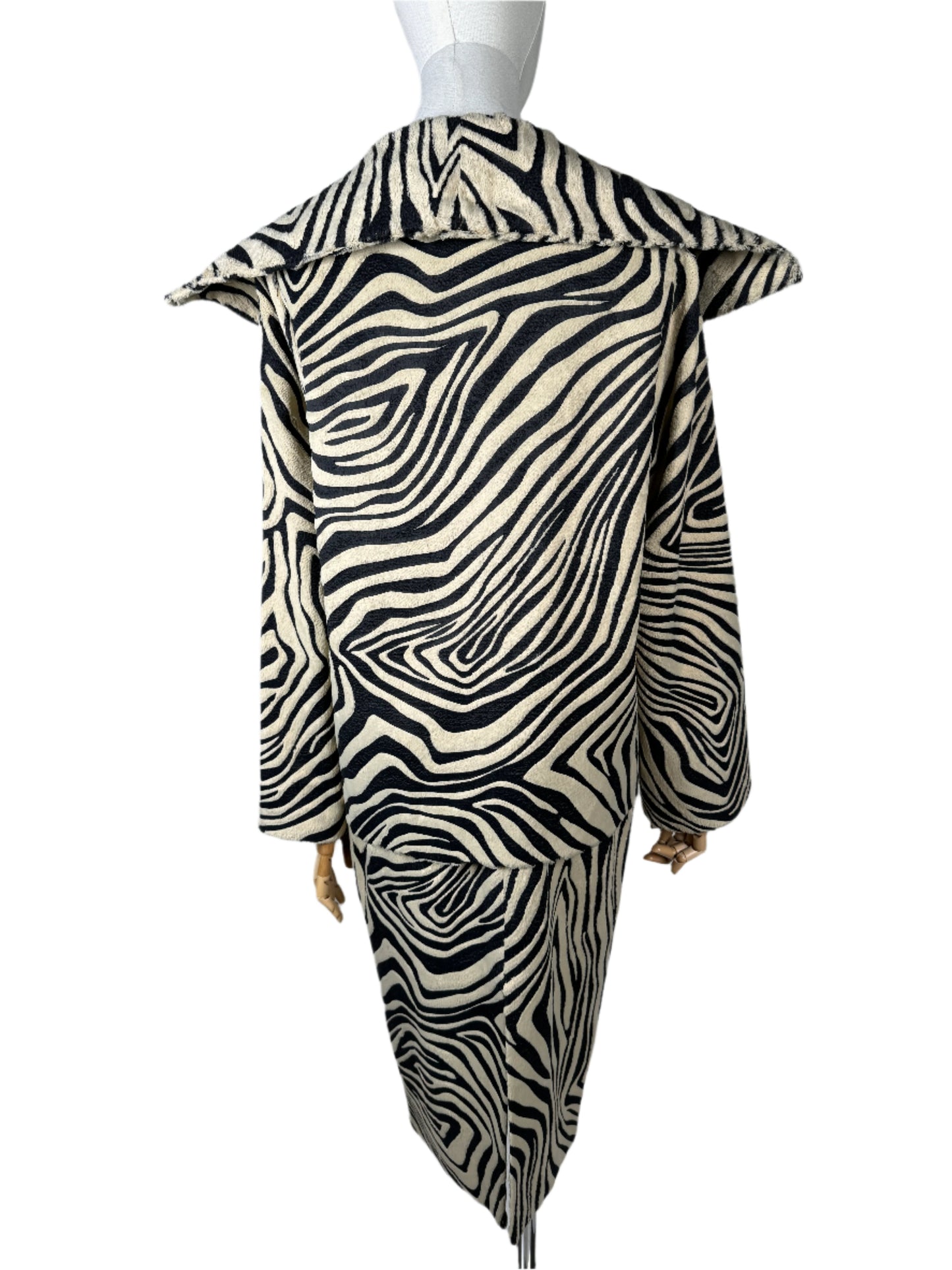 Martino Midali Zebra Skirt Set 1990s