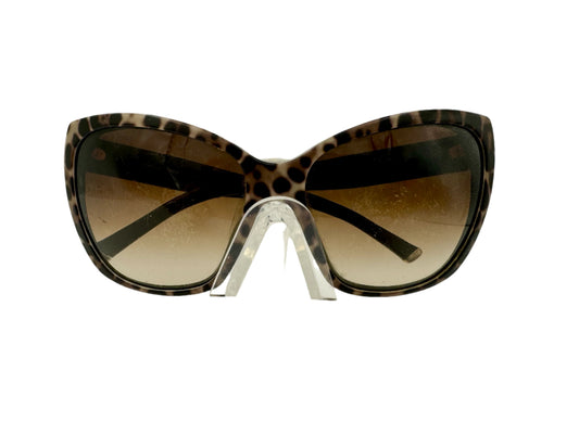 Dolce & Gabbana, Leopard Large Wide Cat Eye 1990s