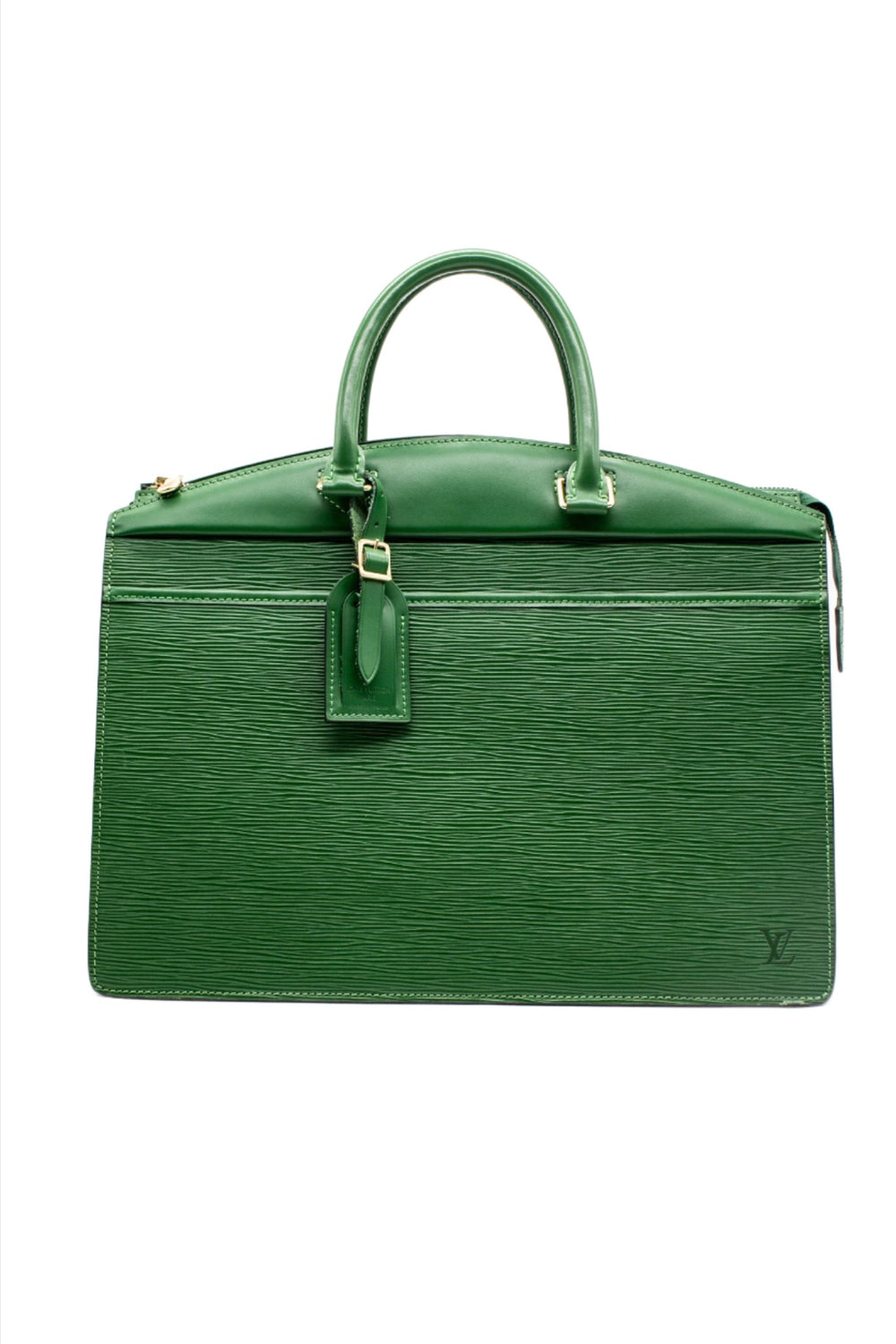 Louis Vuitton Green Epi Cartouchiere Shoulder Bag Green