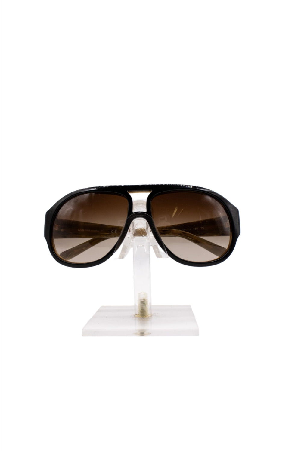 Dolce & Gabbana Brown Sunglasses w/ Brown Gradient Lens - Mens Unisex
