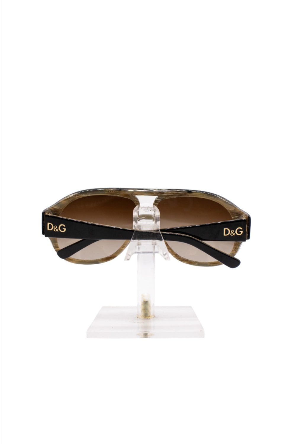 Dolce & Gabbana Brown Sunglasses w/ Brown Gradient Lens - Mens Unisex