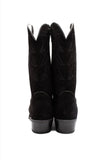 Durango Black Suede Cowboy Boots