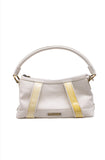 Burberry Shoulder Bag in Creamy White Leather