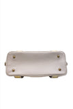 Burberry Shoulder Bag in Creamy White Leather