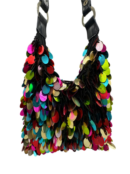 Sequin Multicolor Shoulder Bag Y2K