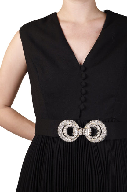 Saks Fifth Ave, Black Cocktail Dress 1960s dba House of Strut Saks Fifth Ave, Black Cocktail Dress 1960s dba House of Strut