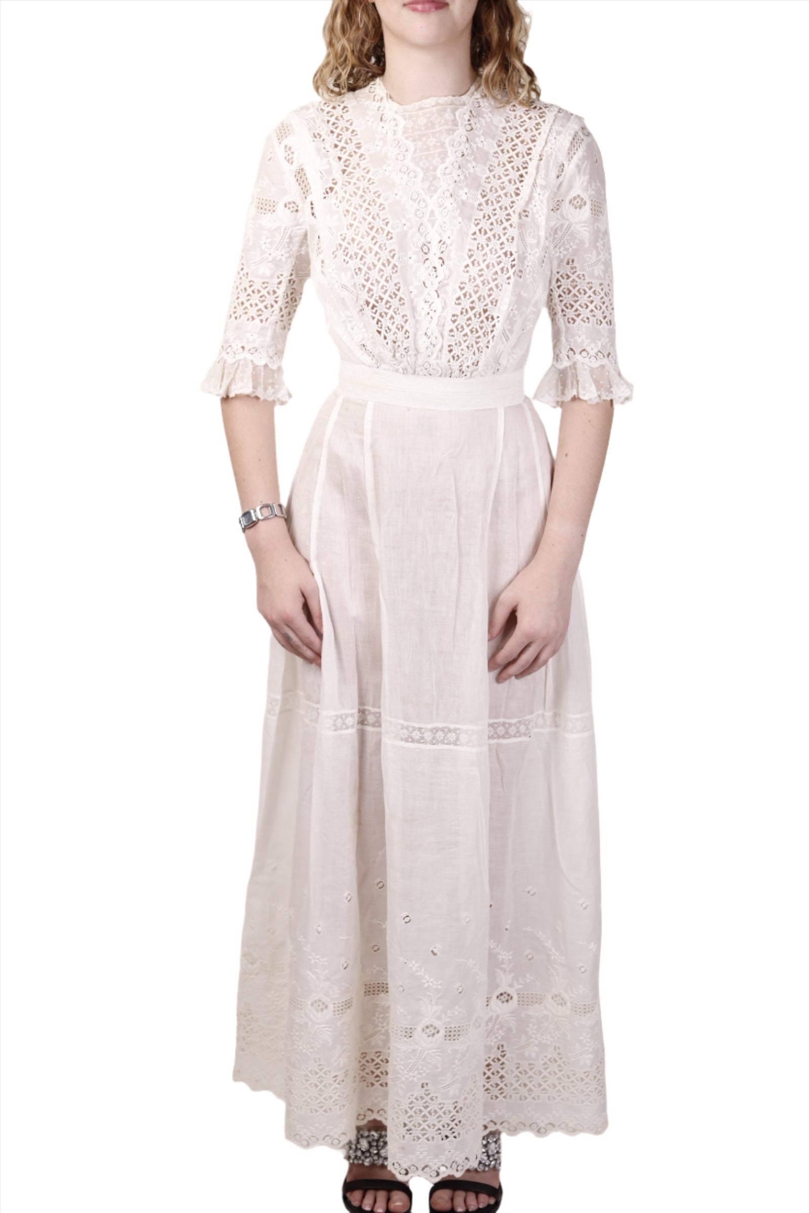 Victorian Lace Dress 1910s Victorian Lace Dress 1910s