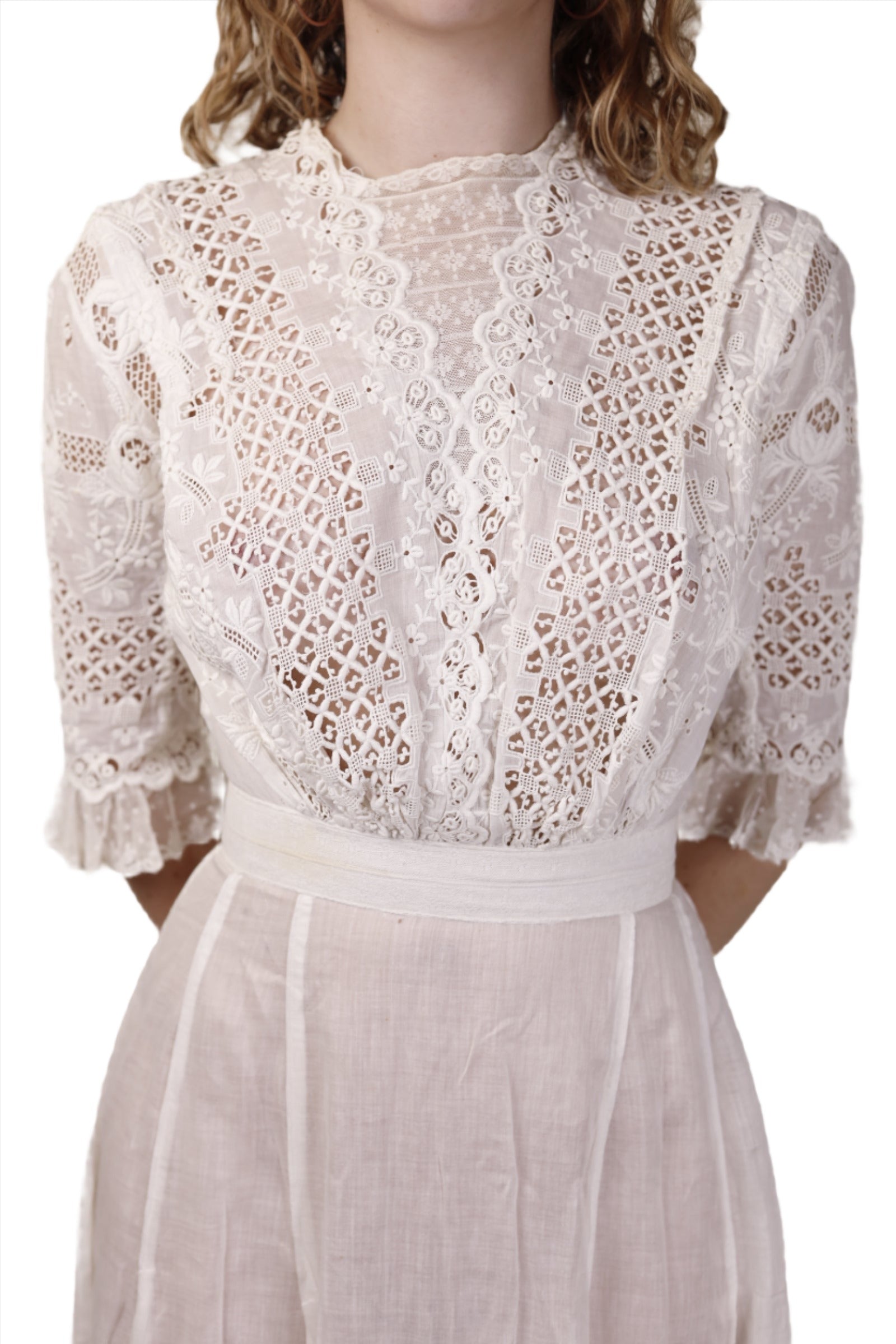 Victorian Lace Dress 1910s Victorian Lace Dress 1910s