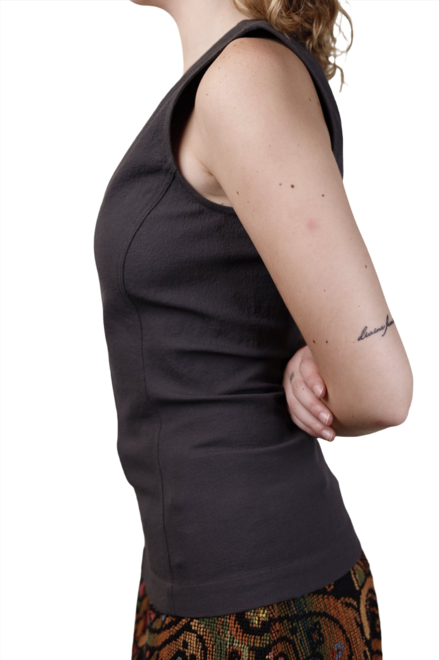 Rick Owens, Gray Sleeveless Top