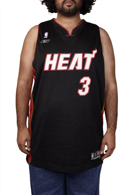 Miami Heat Basketball Jersey Wade #3 Y2K